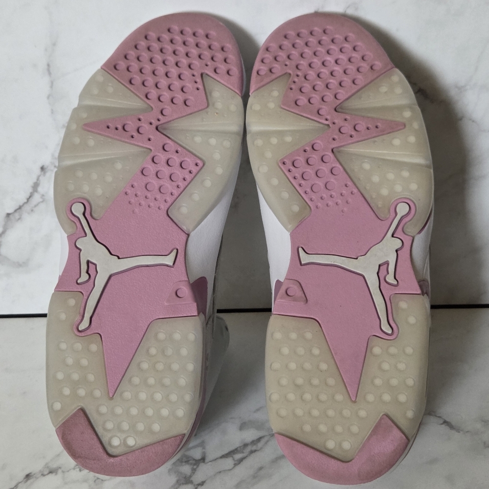 Nike Jordan Womens MVP Neutral Grey Orchid Sneakers Shoes Size 10.5 - Picture 8 of 9